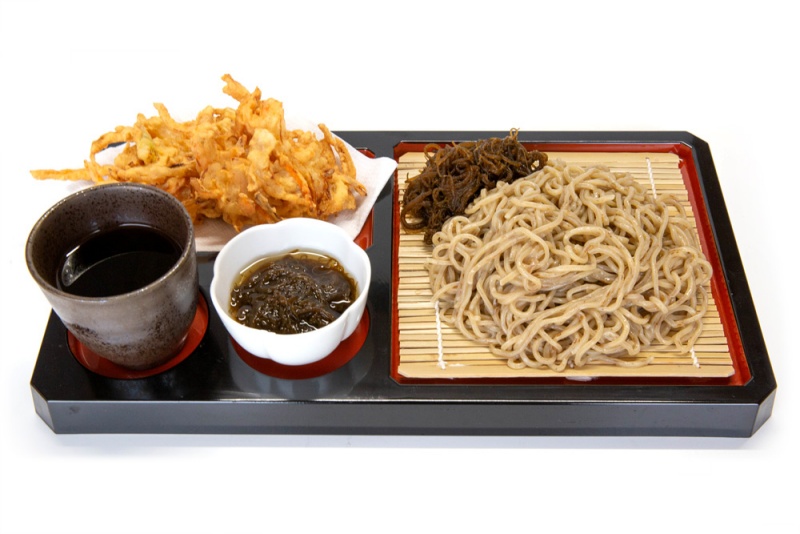 もずく麺屋 んつばたの天ざるセット