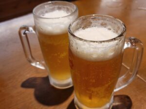 ジョッキに入ったビール